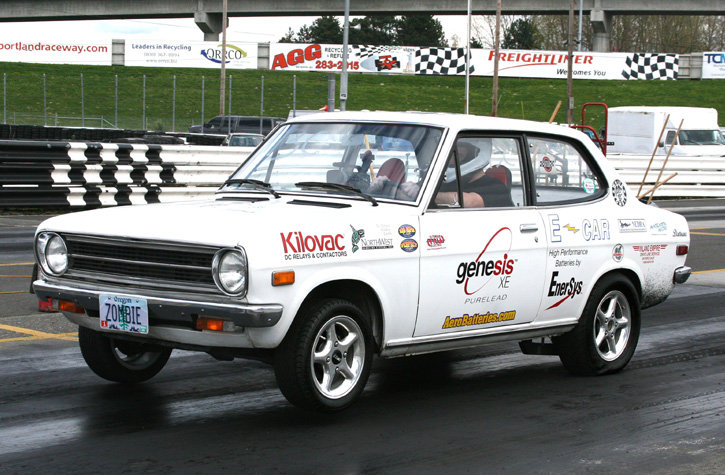 White Zombie: Fastest street legal Electric Car