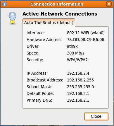 active network configuration 300 mbps