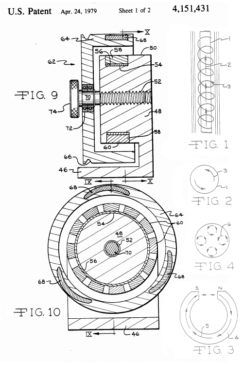 Howard Johnson's permanent magnet motor design.